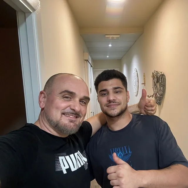 Josué con Biel